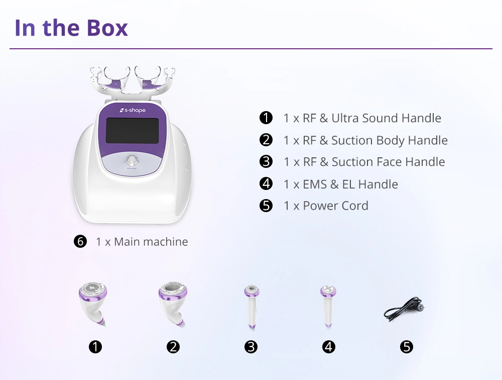 30khz ultrasonic cavitation machine packge